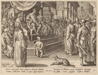 Sankt Paulus vor Festus und Agrippa