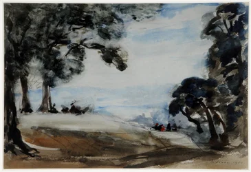 (Aquarell auf Papier)