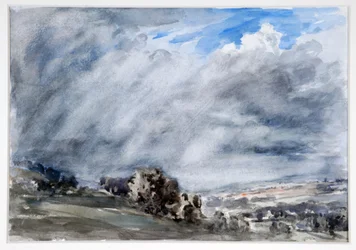 Stürmischer Tag, Gloucestershire, um 1902