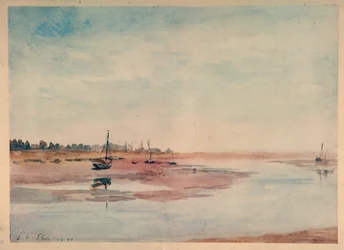 Gestrandete Fischerboote, Maldon