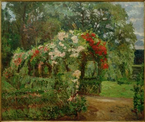 Rosenlaube im Richterschen Garten
