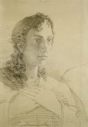 Kopf und Hände des Heiligen Johannes, 1806