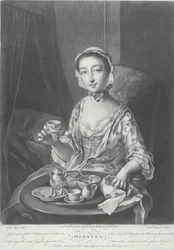 Morgen, graviert von Richard Houston, 1758