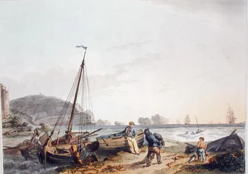 Die Nadeln, Isle of Wight, aus 