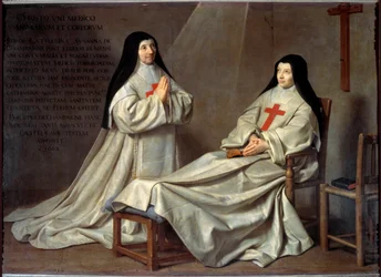 Port Royal: Porträt von Mutter Catherine Agnes Arnauld und Schwester Catherine de Sainte Suzanne