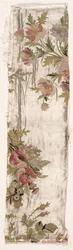 Fragment einer Bettdecke, ca. 1760-1770
