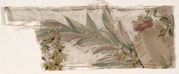 Fragment einer Bettdecke, ca. 1760-1770