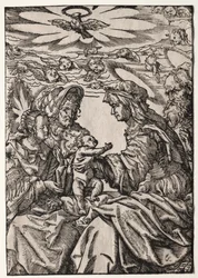 Die Heilige Familie mit St. Anna und Joachim