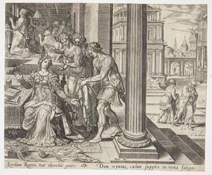 Esthers Diener berichten ihr von Mordechais Ablehnung des Gewandes