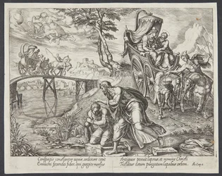 St. Philippus tauft den Eunuchen