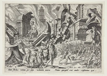 Die Zerstörung von Ai und die Steinigung von Achan