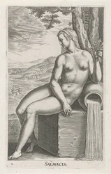 Wassernymphe Salmacis (Strom- und Wassernymphen, Nimpharum oceanitidum, ephydridum potamidum naiadum)