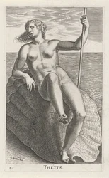 Wassernymphe Thetis