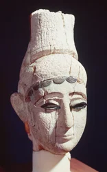 Kopf eines Prinzen oder einer Prinzessin von Ugarit