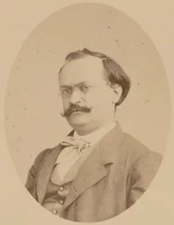 Porträt des Komponisten Charles Lecocq 1832-1918, 1866