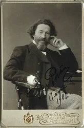 Porträt des Künstlers Ilja Repin 1844-1930