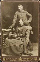 Porträt von Mette und Paul Gauguin, 1885