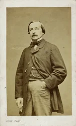 Porträt des Pianisten und Komponisten Félix Le Couppey 1811-1887