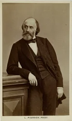 Porträt des Dichters Victor de Laprade