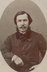 Porträt des Pianisten und Komponisten Alfred Quidant 1815-1893