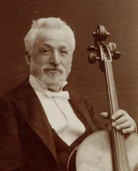 Porträt des Komponisten und Cellisten Gaetano Braga 1829-1907, ca. 1875