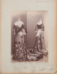 Albumseite: House of Worth, Ballkleid