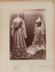 Albumseite: House of Worth, Ballkleid