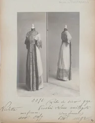 Albumseite: House of Worth, Abendkleid
