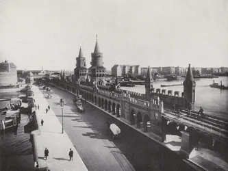 Oberbaumbrücke mit der Hochbahn