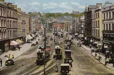 Südirland: Patrick Street, Cork (Farbfoto)