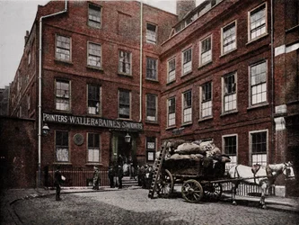 Dr. Johnsons Haus, City of London, ca. 1900-1911
