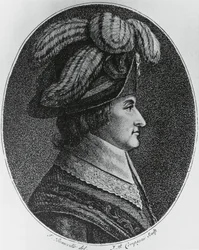 Porträt von Lazare Nicolas Marguerite, Comte Carnot (1753-1823), französischer General, Politiker, Ingenieur und Mathematiker, Kupferstich