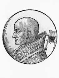 Porträt von Sergius III. (gestorben 911)