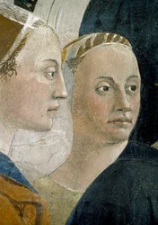 Die Legende vom Wahren Kreuz, die Überprüfung des Wahren Kreuzes (Detail)