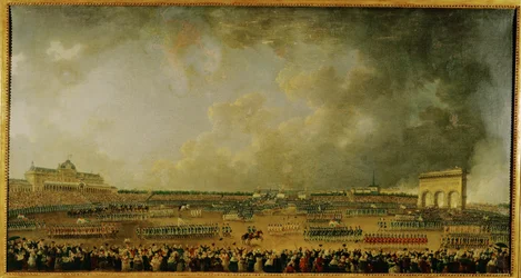 Feier der Föderation auf dem Marsfeld