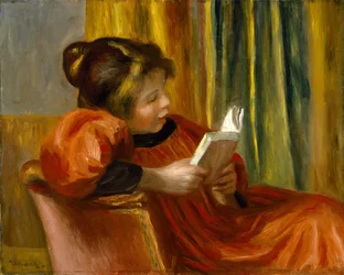 Mädchen beim Lesen
