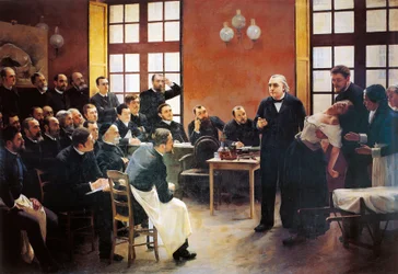 Eine klinische Unterrichtsstunde mit Doktor Charcot an der Salpêtrière