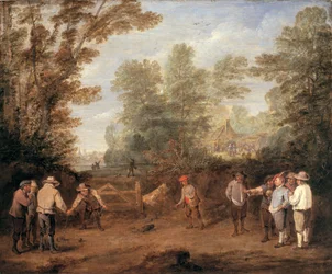 Ein Spiel von Bowls
