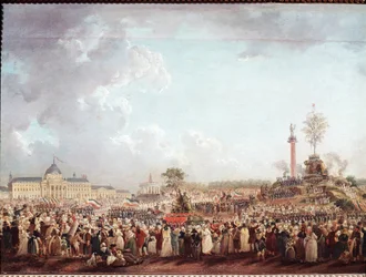 Fest des Höchsten Wesens auf dem Marsfeld (20 Prairial Jahr II - 8. Juni)