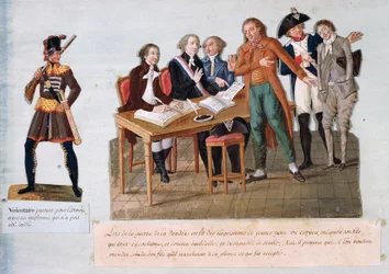 Freiwillige melden sich zur Armee für den Krieg in der Vendée (1792-1793)