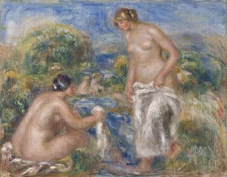 Badende Frauen