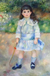 Kind mit Peitsche, 1885