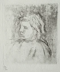 Claude Renoir, drei Viertel nach links