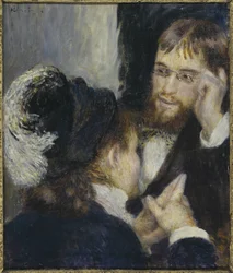 Konversation von Pierre Auguste Renoir