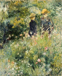 Gespräch in einem Rosengarten, 1876