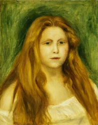 Kopf eines Mädchens, 1888