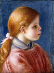 Kopf eines jungen Mädchens, 1888