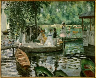 La Grenouillère, 1869. Stockholm, Nationalmuseum