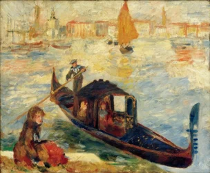 Der Große Kanal, Venedig (Gondel)