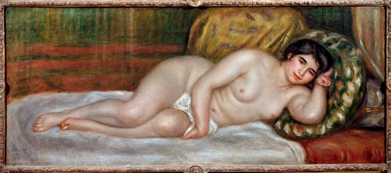 Nackte Frau liegend (Gabrielle)